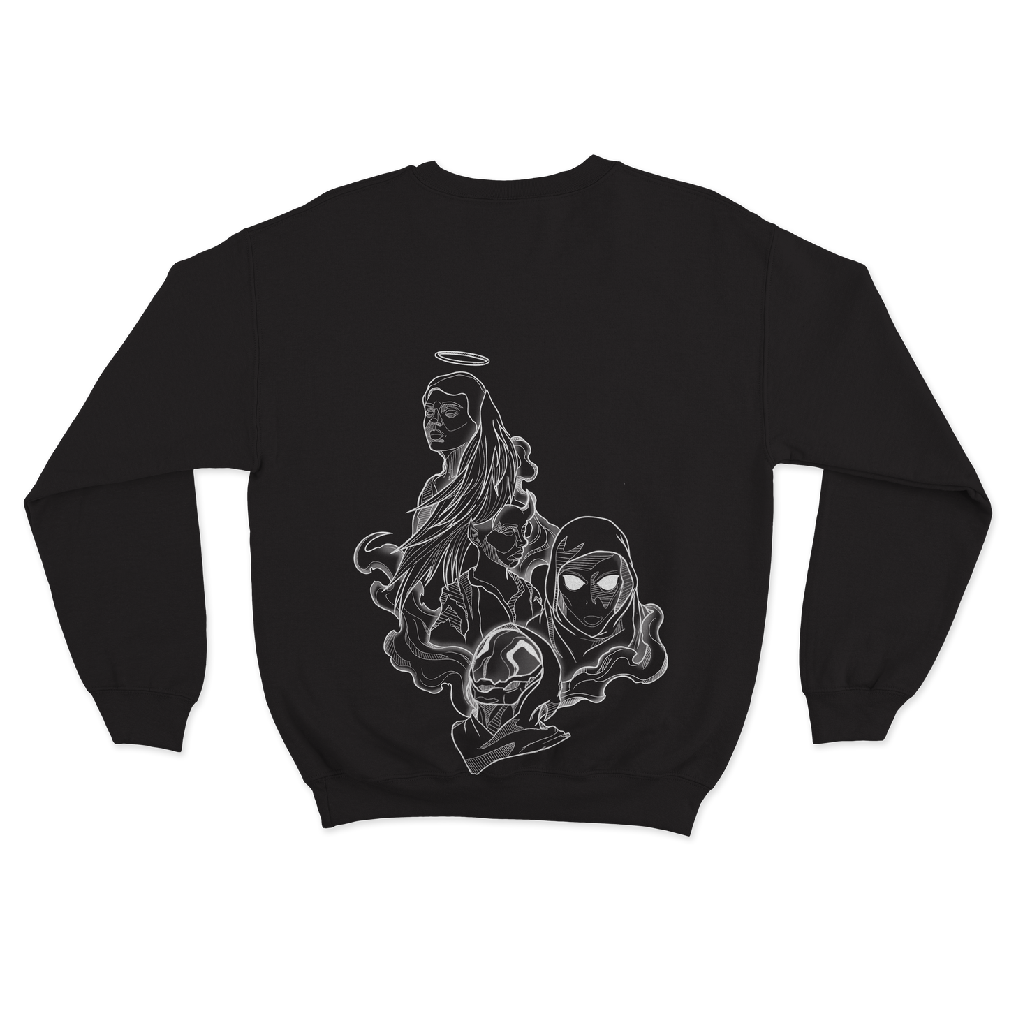 Fvmily Ties Crewneck (Black)