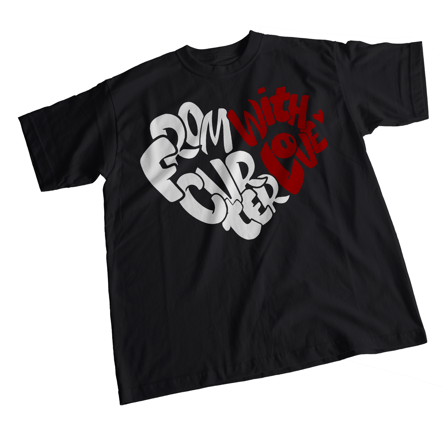 From Cvrter With Love T-shirt (Black)