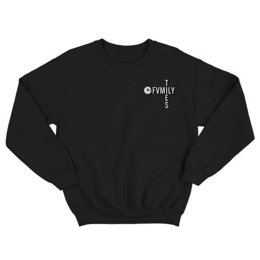 Fvmily Ties Crewneck (Black)