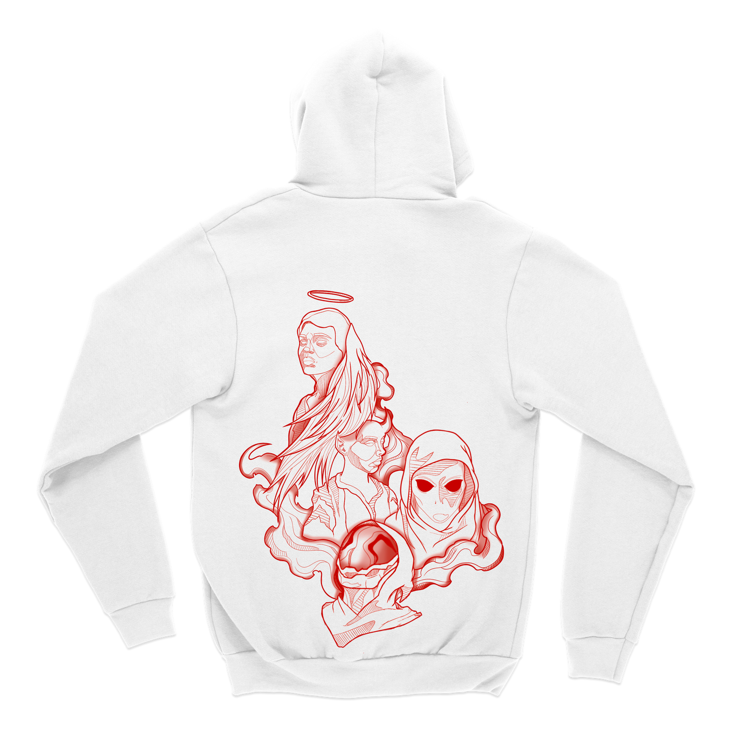 Fvmily Ties Hoodie (White)