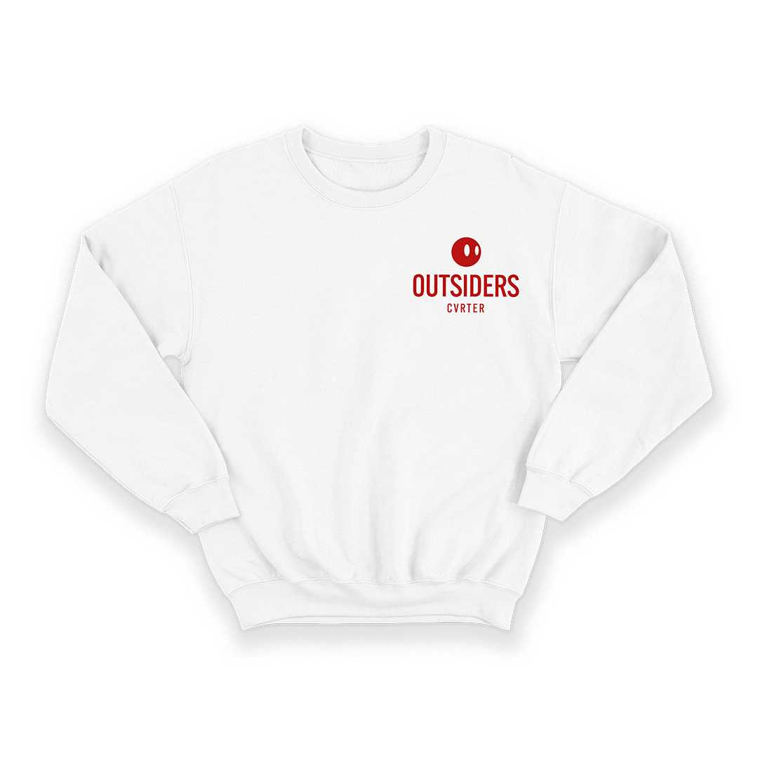 Outsider’s Story Crewneck (White)