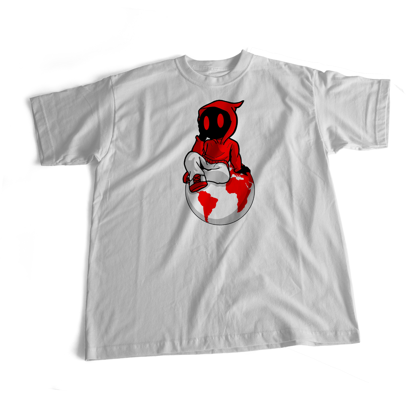 “OUTSIDER’S WORLD” T-Shirt (White)