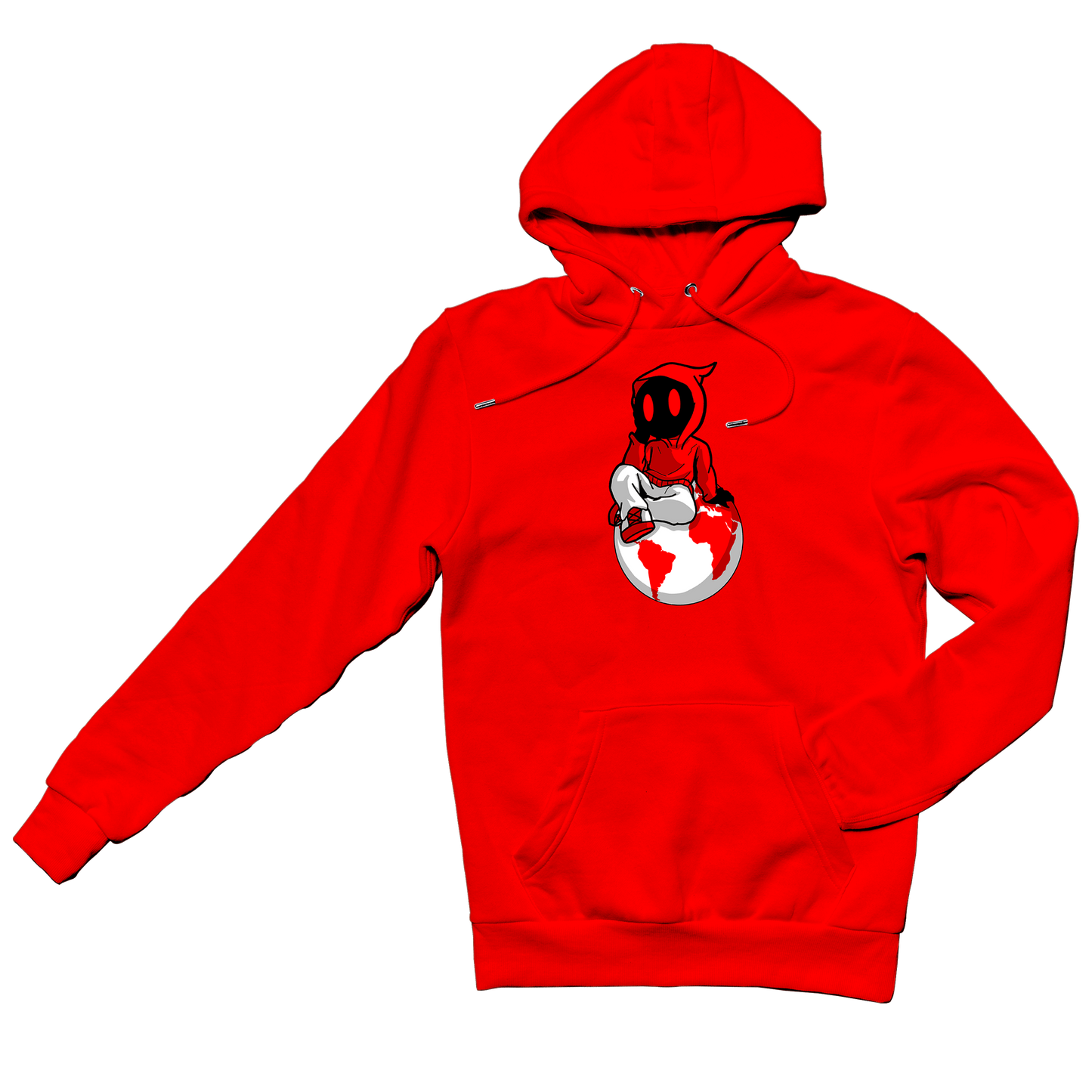 “OUTSIDER’S WORLD” Hoodie (Red)