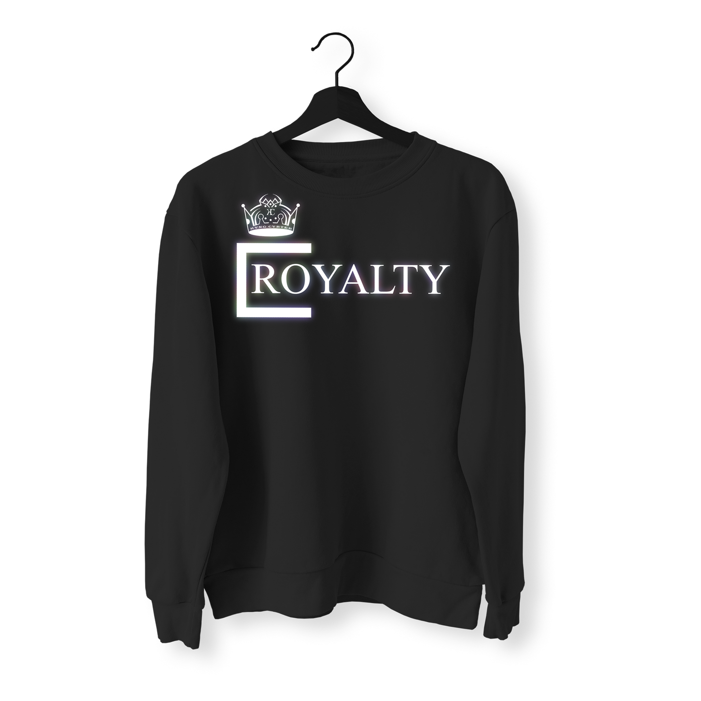 "ROYALTY" Blackout Crewneck