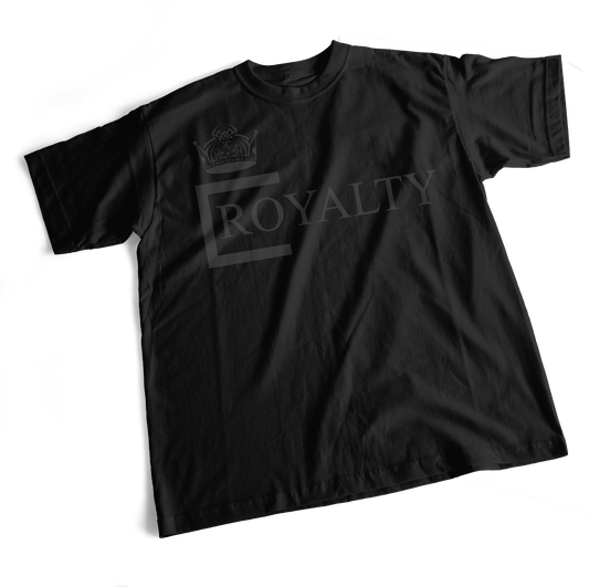 "ROYALTY" BLACKOUT T-shirt