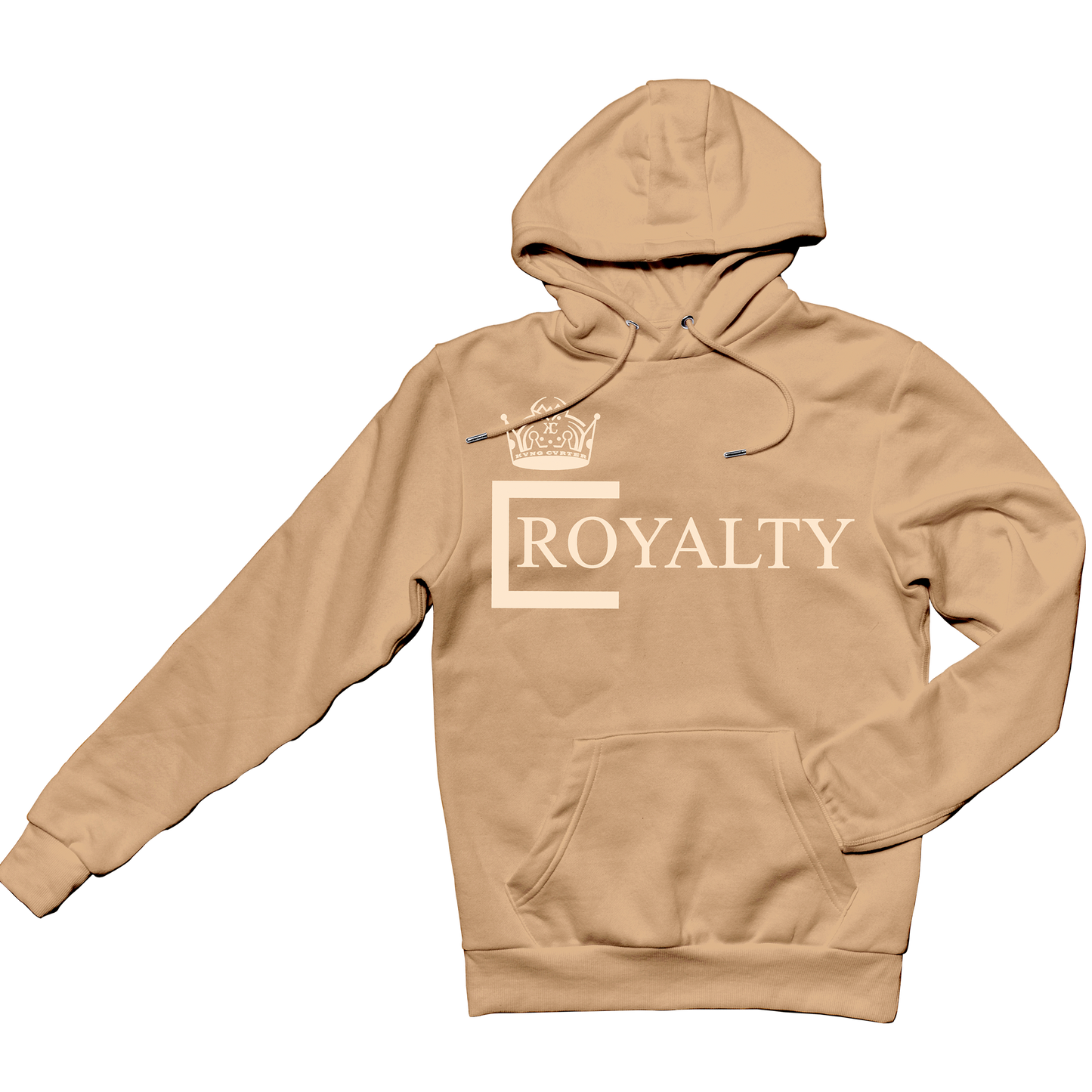 "ROYALTY" Hoodie (Tan)