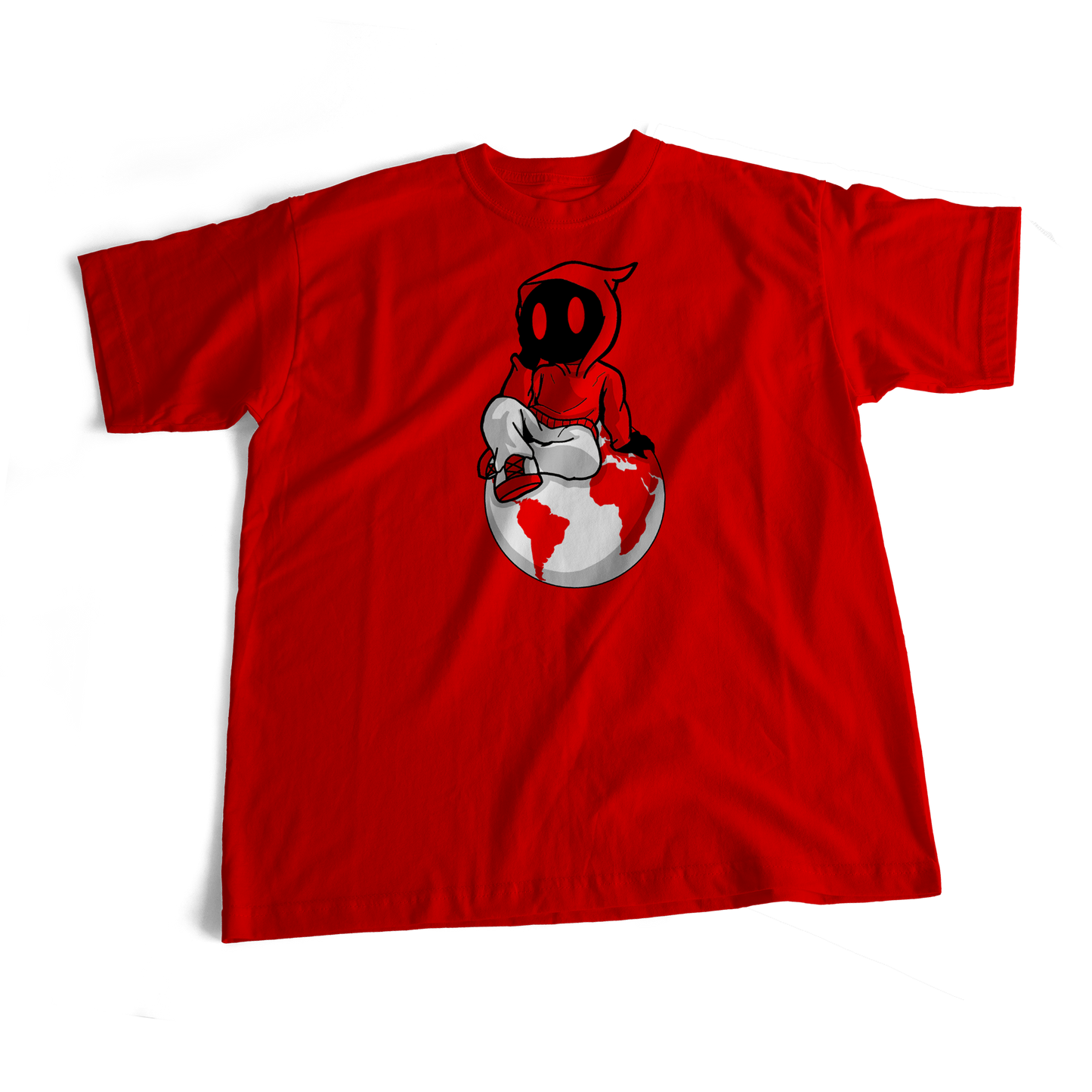 “OUTSIDER’S WORLD” T-Shirt (Red)