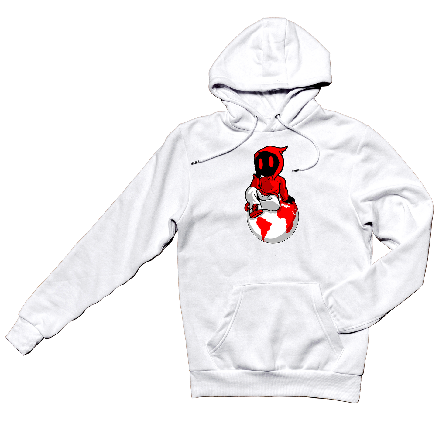 “OUTSIDER’S WORLD” Hoodie (White)