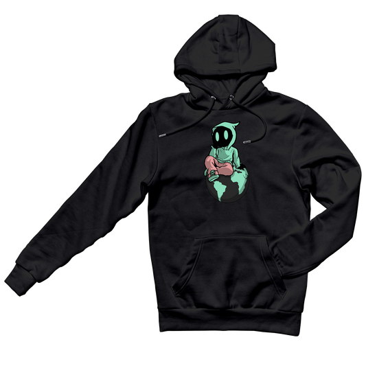 "OUTSIDER’S WORLD" Hoodie (Black)