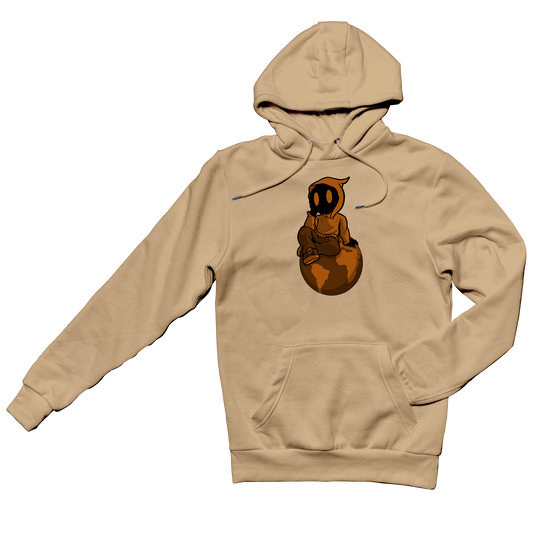 “OUTSIDER’S WORLD” Hoodie (Tan)